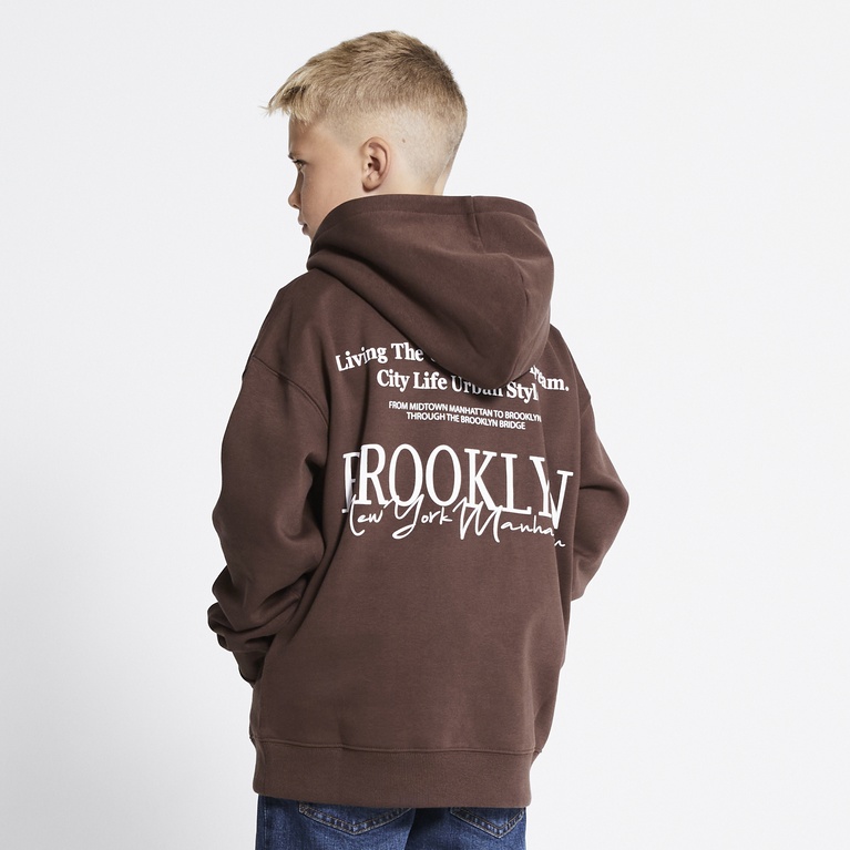 Bedruckter Kapuzenpullover "Logan"